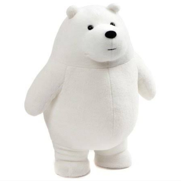 NWT RARE - We Bare Bears Ice Bear Plush